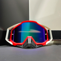 Lunettes de motocross Yijia Optical 100% UV, protection UV400, coupe-vent, anti-poussière, lunettes de moto tout-terrain, lunettes de dirt bike