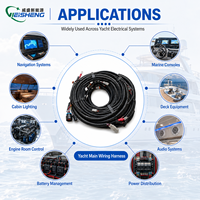Kabel Harness Kapal Pesiar Perakitan Kabel Laut Khusus Tahan Air IP67 OEM ODM Pabrik ABYC Langsung