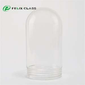 Pantalla de cristal para lámpara colgante, hecha a mano, ecológica, transparente, moderna, duradera, de tamaño personalizado, para iluminación interior del hogar. - Product Image 3