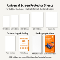 Film Hydrogel TPU HD 120*180mm 150um Protection d'écran universelle Prêt à expédier