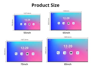 55/65/75/86/100インチタッチスクリーンインタラクティブボードLCDディスプレイ会議室教育教室スマートインタラクティブホワイトボード - Product Image 4