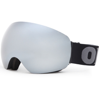 Masque de ski sans monture haute qualité à large champ de vision, anti-buée, protection UV400, verres résistants aux chocs pour sports d'hiver en extérieur