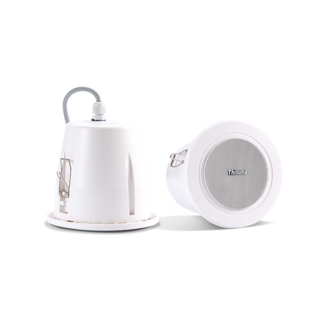 Thinuna CS-706 Professional PA Voice Alarm Evacuation Public Address System Waterproof Ceiling Speaker for Spa Sauna Room
