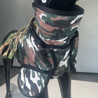 Gilet de protection camouflage personnalisé pour chien, idéal pour l'entraînement sur le terrain, la randonnée, le camping, la sécurité des animaux de compagnie, équipement tactique de survie OEM ODM