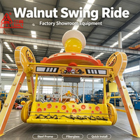 Fabricant fiable d'équipements d'amusement personnalisés de luxe : Manège à pendule à cadre en noyer et en forme de canard, pour parcs d'attractions extérieurs