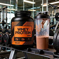 Poudre de protéines de nutrition sportive personnalisée OEM, efficace pour la croissance musculaire, la remise en forme et la santé du corps