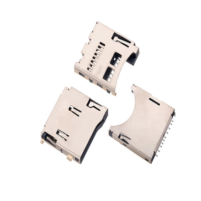 MUP Automotive Application and Adapter Type Push Type Memory Card Socket t Flash Card Socket for Laptops