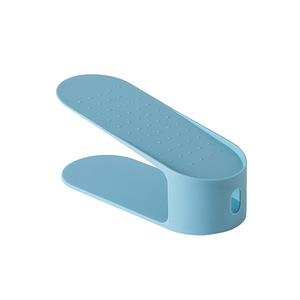 Simple Shoe Rack With Storage <b>Shelf</b> Space Saving Design For Home Use <b>White</b> Gray Pink Blue Color Options - Product Image 5