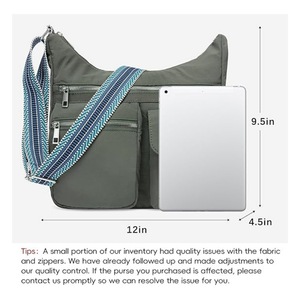 Bolso Bandolera Casual Personalizado <span class=keywords><strong>Sparty</strong></span> para Hombre, de Gran Capacidad, para Llevar al Hombro o Cruzado, de Poliéster, para Todas las Temporadas - Product Image 4