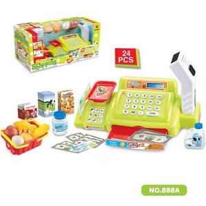 Juego de Juguetes de <span class=keywords><strong>Caja</strong></span> <span class=keywords><strong>Registradora</strong></span> de Supermercado con Certificación BIS para Niños, con Sonido, Luz y Pantalla, para Juegos de Simulación de Compras - Product Image 6