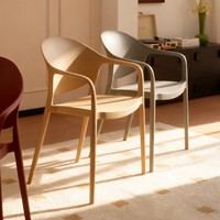 Chaise de salle à manger minimaliste de style nordique, siège en plastique empilable, mobilier de maison, chaise de réunion de bureau, fauteuil avec dossier