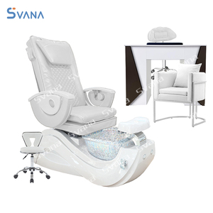 Ensemble table de manucure et chaise de pédicure professionnelle multifonctionnelle - Product Image 6