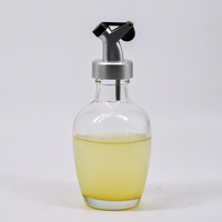 Accessoires de cuisine Distributeur d'huile d'olive Cruet en verre Bouteille 150ml Distributeur de sauce soja Bouteille en verre vinaigre