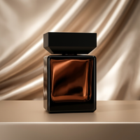 Diffuseur d'arômes haut de gamme, bouteille de 500 ml, forme cube, aromathérapie à domicile, flacon en verre pour parfum, désodorisant avec bouchon en bois
