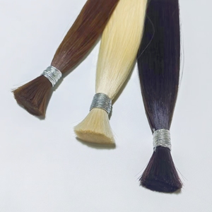 Tóc người nguyên chất siêu mềm mượt, tóc nối số lượng lớn, chất lượng cao, tóc Remy, dài 12~28 inch - Product Image 6