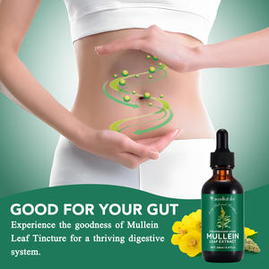 Хит продаж, 60 мл, экстракт листьев Коровяка, капля Acentiallabs, травяные добавки, Органические жидкие капли Коровяка для легких - Product Image 5