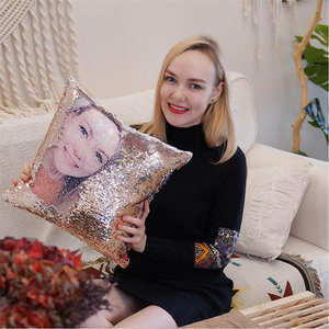 Funda de almohada reversible con estampado de sublimación, cubierta de cojín con estampado de calor, <span class=keywords><strong>45x45</strong></span>, novedad - Product Image 5