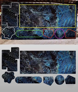 Losas de Mármol Labradorita Azul Pulido de Lujo Goldtop STONE OEM ODM, Encimera de Cocina Moderna, Isla Personalizada con Grosor a Medida - Product Image 2