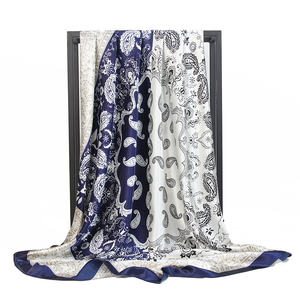 Pañuelo Cuadrado de Satén con Estampado de Leopardo Naranja y Cadena Dorada, Decoración para Bolsos y Accesorios para la Cabeza para Mujer <span class=keywords><strong>203</strong></span> - Product Image 5