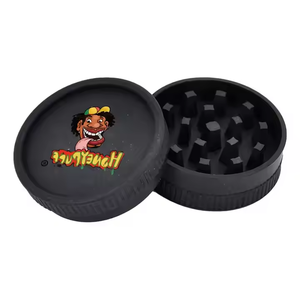 Pocket Size Plastic Manual Round <b>Herb</b> <b>Grinder</b> 2 Layers Spice Mill Portable Dry <b>Herb</b> <b>Grinder</b> for Outdoor Home Use - Product Image 1