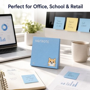 Bloc-notes autocollants personnalisés avec logo, articles promotionnels <span class=keywords><strong>pour</strong></span> le <span class=keywords><strong>bureau</strong></span>, l'école, les cadeaux, les fournitures <span class=keywords><strong>de</strong></span> papeterie - Product Image 4