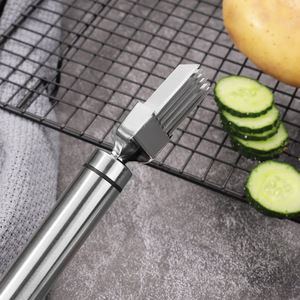 Cuchillo Multifuncional de Acero Inoxidable Wanlai para Cortar Cebolla, Cebollino, Calamar y Jengibre, Utensilio de Cocina - Product Image 4
