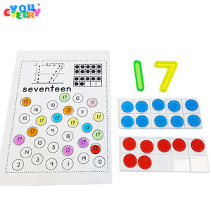 ชุดฝึกเล่นคณิตศาสตร์และลบชุดฝึกเล่นคณิตศาสตร์สำหรับเด็กอนุบาลช่วยสอนและเล่นเกม - Product Image 5