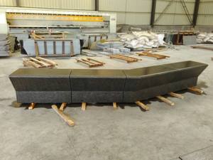 Shandong Pierre Gris Noir Granit <span class=keywords><strong>Prix</strong></span> Par <span class=keywords><strong>M2</strong></span> Route Pavage Pierre Kerbstone Curbstone - Product Image 3