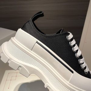 Zapatillas de Moda 2026 de Piel Genuina con Cordones y Suela Gruesa para Hombre y Mujer, Estilo Casual y Skateboard - Product Image 3