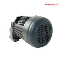 Moteur à engrenages triphasé horizontal étanche de petite taille, norme IEC, 1/8 CV, 1/4 CV, 1/2 CV, 1 CV, 2 CV, 3 CV, 5 CV, avec réducteur de boîte de vitesses
