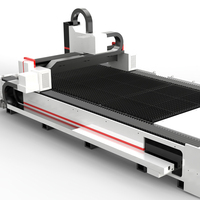 Machine de découpe laser fibre CNC 1500W à prix de gros pour tôles et tubes métalliques, haute vitesse, chargement automatique, nouvelle