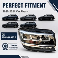OEM 2GG941035B 2GG941036B Ensemble de phares LED polyvalents avant gauche, design tout-en-un pour VW Tharu SUV compact MQB
