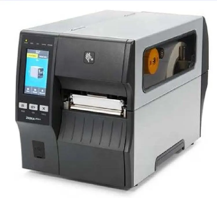 Marca Original Zebra ZT411 600dpi impresora de etiquetas de transferencia térmica industrial para etiqueta de envío de 4 pulgadas
