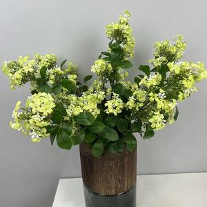 Décoration de la maison artificielle Murraya Paniculata soie Osmanthus branche <span class=keywords><strong>laurier</strong></span> doré soie <span class=keywords><strong>fleur</strong></span> accessoires de tir noël pâques - Product Image 4