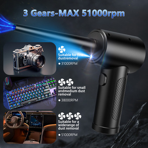 Speed 51000 RPM Cordless Electric <strong>air</strong> <strong>duster</strong> Computer Keyboard Cleaning <strong>Can</strong> Be Handheld - Product Image 3