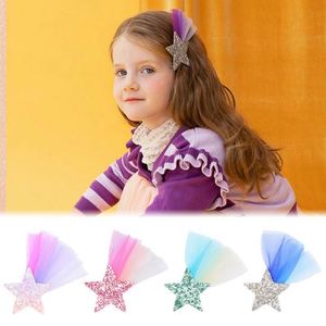 YUSE 91203 Horquilla de Pelo con Cristales de Princesa y Encaje, Dulce y Novedosa para Niñas, 5cm, Estrella Colorida, Ecológica, para Uso Doméstico y Fiestas - Product Image 4