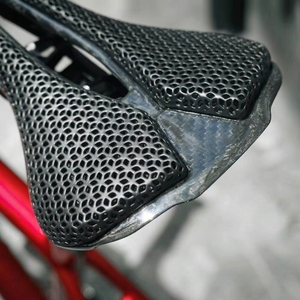 Bigrock 3D Carbonfaser-Fahrradsattel mit Wabengitter, 3D-gedruckter Sattel für Wettkampf-Rennrad und MTB, schneller Versand, kundenspezifische Unterstützung - Product Image 3