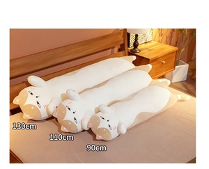 Oreiller de corps pour dormir et câliner, adorable peluche de chat, jouet en peluche de chaton, jouets en peluche d'animaux doux, grands oreillers, oreiller en peluche de chat - Product Image 3
