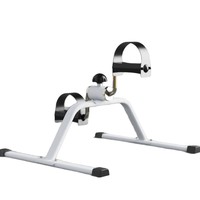 Bicicleta de Ejercicio Portátil Mini, Pedalador para Debajo del Escritorio, Resistencia Ajustable, Ejercicio de Brazos y Piernas, Rehabilitación, Fisioterapia