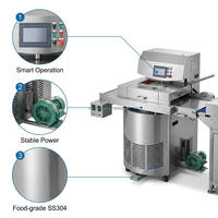 MK Chocmachine Nouvelle Machine à Tempérer et à Verser le Chocolat en Acier Inoxydable 25L, Longue Durée de Vie, Alimentation 380V, Garantie 1 An
