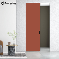 Puerta Corredera de Madera Sólida Personalizable con Kit de Marco para Dormitorio y Cocina, Resistente al Agua, Garantía de 5 Años