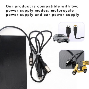 Calentador de Bolsas para Entrega de Pizza de 12V/50W con Termostato, Certificado UL, Tapete Caliente de Silicona de Grado Alimenticio para Entrega de Alimentos - Product Image 4