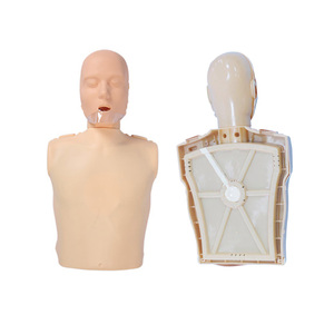 Mannequin de simulateur de <span class=keywords><strong>réanimation</strong></span> pulmonaire demi-corps en PVC CPR-100A Simple humain électronique avec Mannequin de lumière LED - Product Image 5