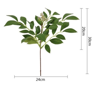 <span class=keywords><strong>Real</strong></span> Like artificial greenery Wedding foglie artificiali Decorative foglie di eucalipto in vendita - Product Image 5