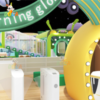 Aire de jeux intérieure commerciale en fibre de verre et acier, équipement de jeu souple pour enfants, château gonflable, usage scolaire, personnalisé DOLA