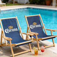 Fauteuil de terrasse pliant et inclinable avec dossier réglable, porte-gobelet, en tissu Oxford écologique, pour piscine et patio, Chine