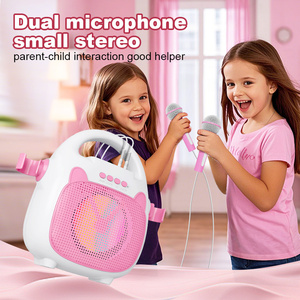 CH-009 d'usine Enfants USB TF Carte FM Radio Portable Portable Karaoké Haut-parleur avec Micro <span class=keywords><strong>Filaire</strong></span> Mignon <span class=keywords><strong>Bluetooth</strong></span> Haut-parleur - Product Image 4