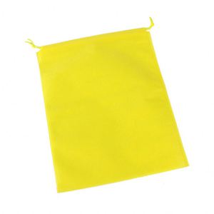 Bolsa de tela no tejida biodegradable reutilizable personalizada, funda ecológica para zapatos, bolsa de almacenamiento con cordón, bolso de mano - Product Image 2