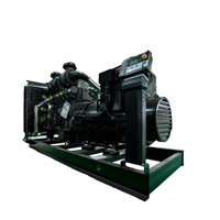 Groupe électrogène diesel Weifang Hongtai 120 kW, refroidissement par eau, démarrage électrique 24 V CC, 380 V, type silencieux, châssis ouvert, ATS, 1800 tr/min