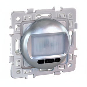 Detector de movimiento de 3 hilos cuadrado plateado con neutro para sensores de posición de hogar y oficina - Product Image 1